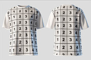 Oversize T-Shirt Mockup Sets, a Shirt Mockup by Akrinity Digital (Thumbnail 4 of 4)