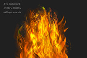 Fire & Smoke Bundle PSD, a Shape Add-On by MRI STUDIO (Thumbnail 2 of 25)