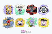 Cloudy Cartoon Characters, an Illustration by The Isian (Thumbnail 10 of 16)