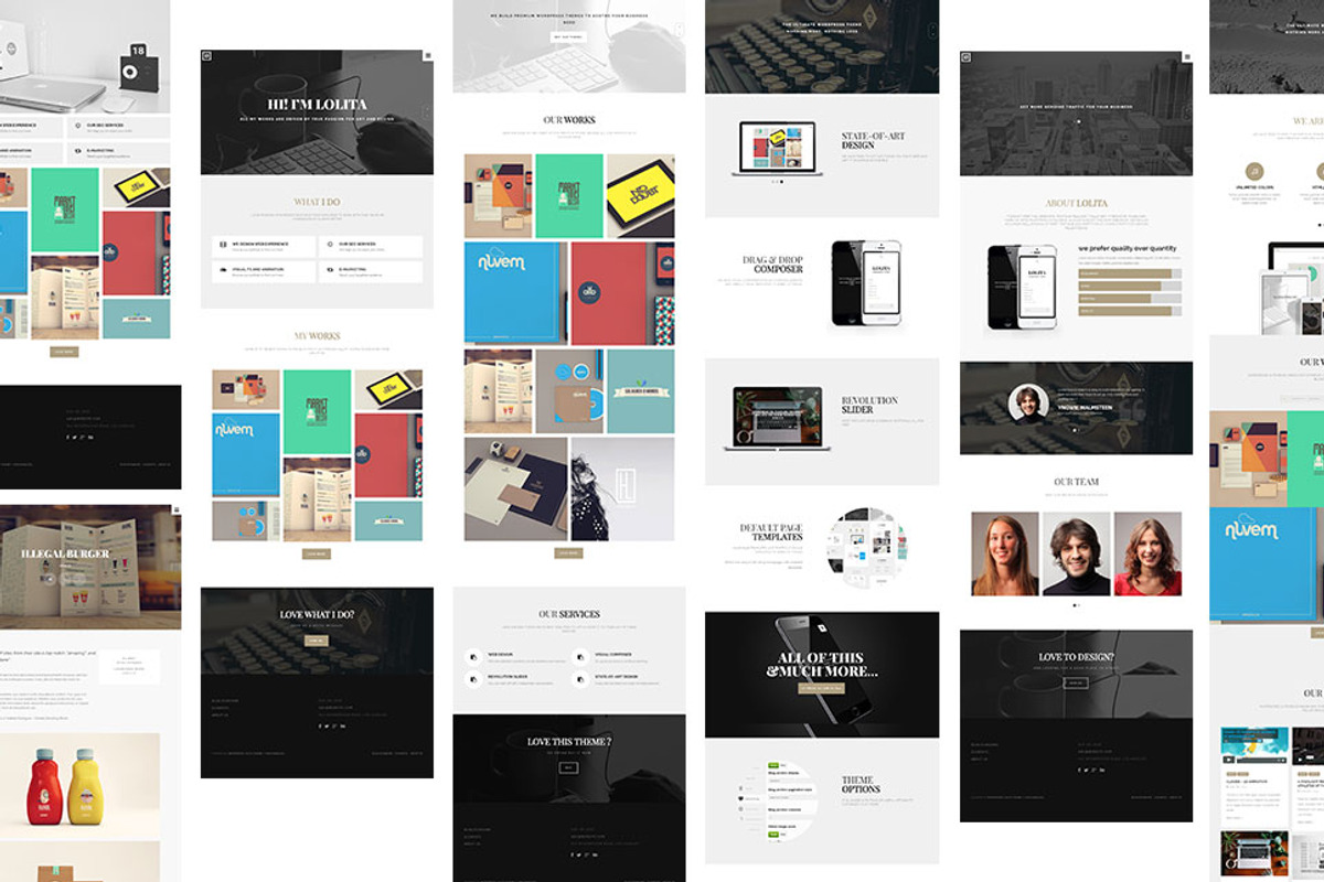 Lolita - WordPress Theme preview 4