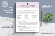 Pink Resume Template | Creative CV, a Resume Template by The Art of Resume (Thumbnail 3 of 8)
