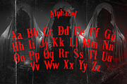 Revenge Squad Metal Horror Font, a Blackletter Font by dansdesign (Thumbnail 7 of 8)