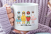 Just A Silly Goose PNG, an Illustration by Craft Nest (Thumbnail 5 of 6)