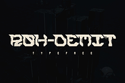 ROH-DEMIT Typeface // Display Font, a Font by NXRMALIST (Thumbnail 1 of 6)