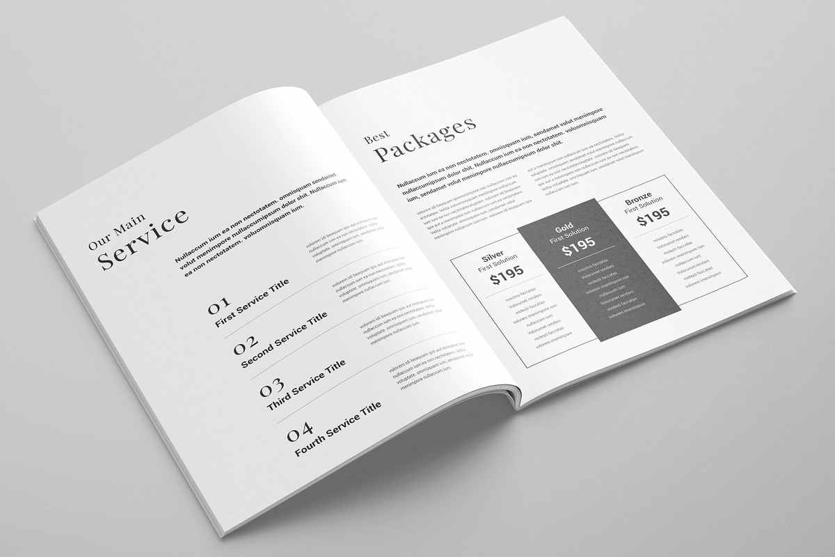 WhitePaper Template | Canva, Word, a Brochure Template by DesVert (Photo 6 of 10)