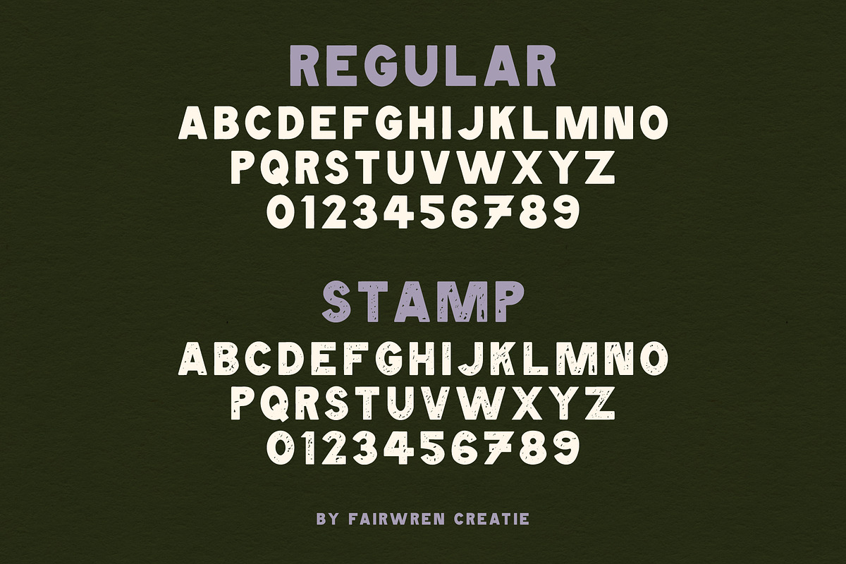 Marsh Hen Fonts, a Sans Serif Font by Fairwren Creative (Photo 6 of 7)