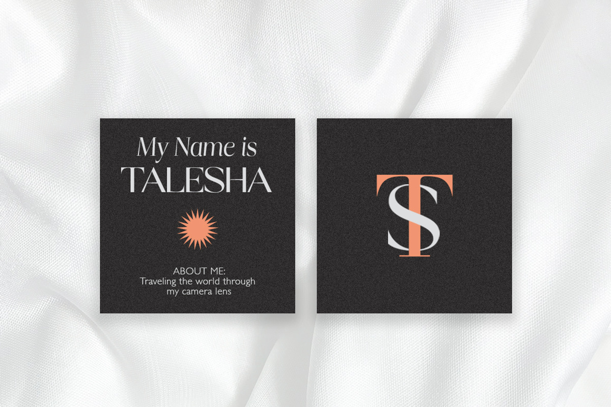 Talesha Font Family, a Serif Font by Seniors (Photo 20 of 30)