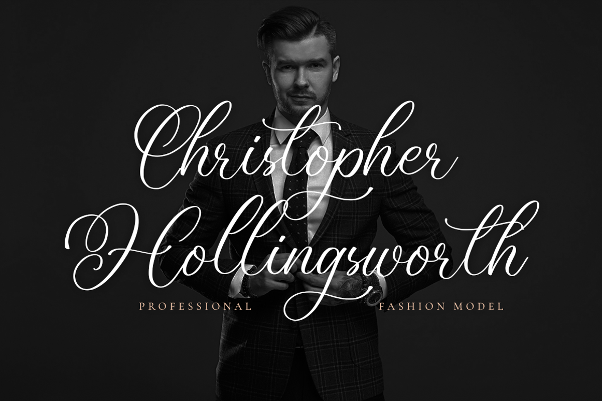 Hopeless - Romantic Calligraphy Font, a Script Font by RockboyStd (Photo 3 of 13)