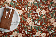 Christmas Botanicals Repeat Print, a Pattern Graphic by SirenaArt (Thumbnail 11 of 21)