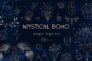 Mystical boho. Magic set