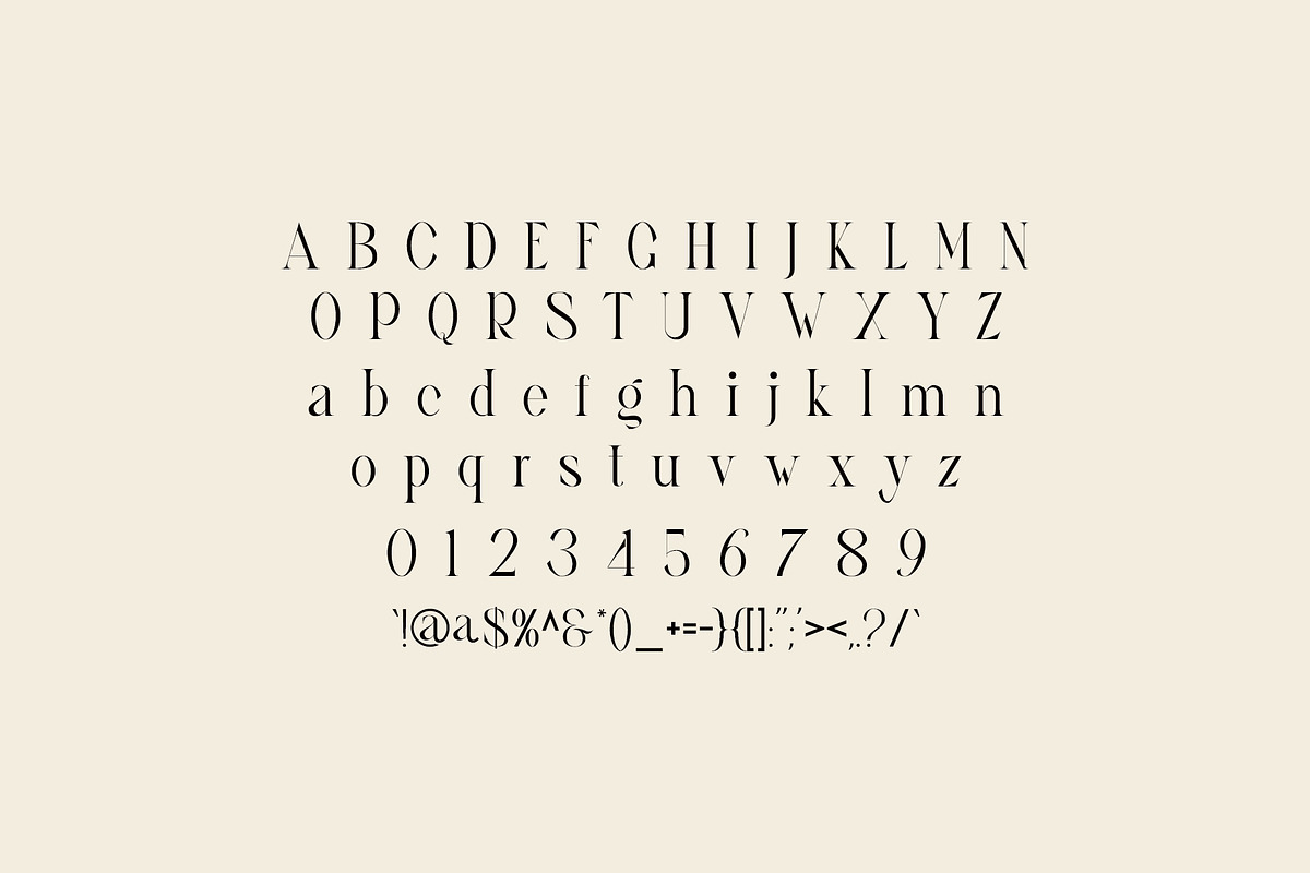 Ghina Ligature Serif Typeface, a Serif Font by yaqublekker (Photo 9 of 10)