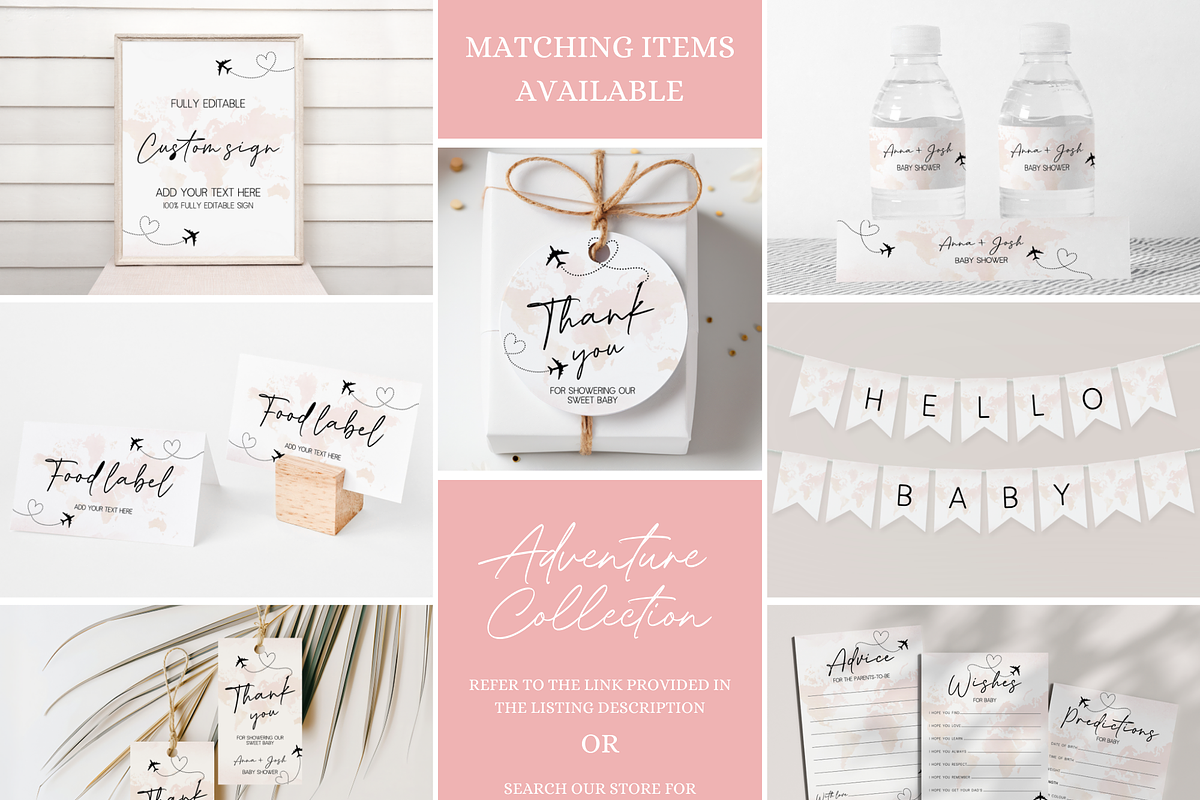 Adventure Baby Shower Thank You Card, an Invitation Template by Digital_Mind (Photo 3 of 6)