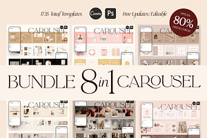 8 In 1 Bundle Carousel Coach CANVA