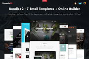 Bundle#2 - 7 Email Templates+Builder, an Email Template by DynamicXX