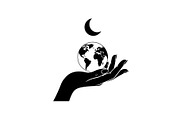 Hand Globe Silhouette Bundle, an Illustration by Designs_River (Thumbnail 30 of 31)