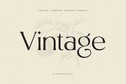 CRATCH - Heritage Vintage Typeface, a Serif Font by Sensatype (Thumbnail 22 of 23)