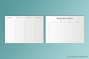 Household Planner A4 Printable