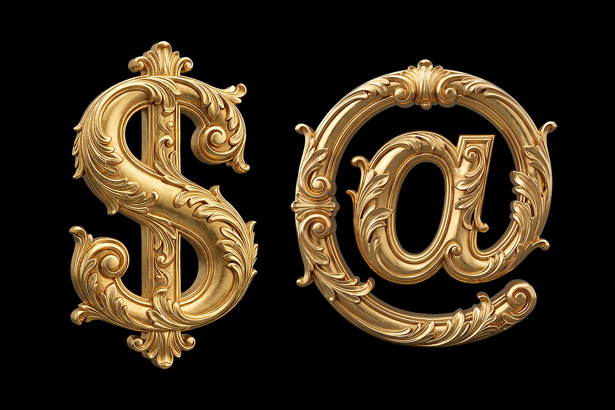 Golden Rococo Font, a Serif Font by Handmadefont (Photo 4 of 15)