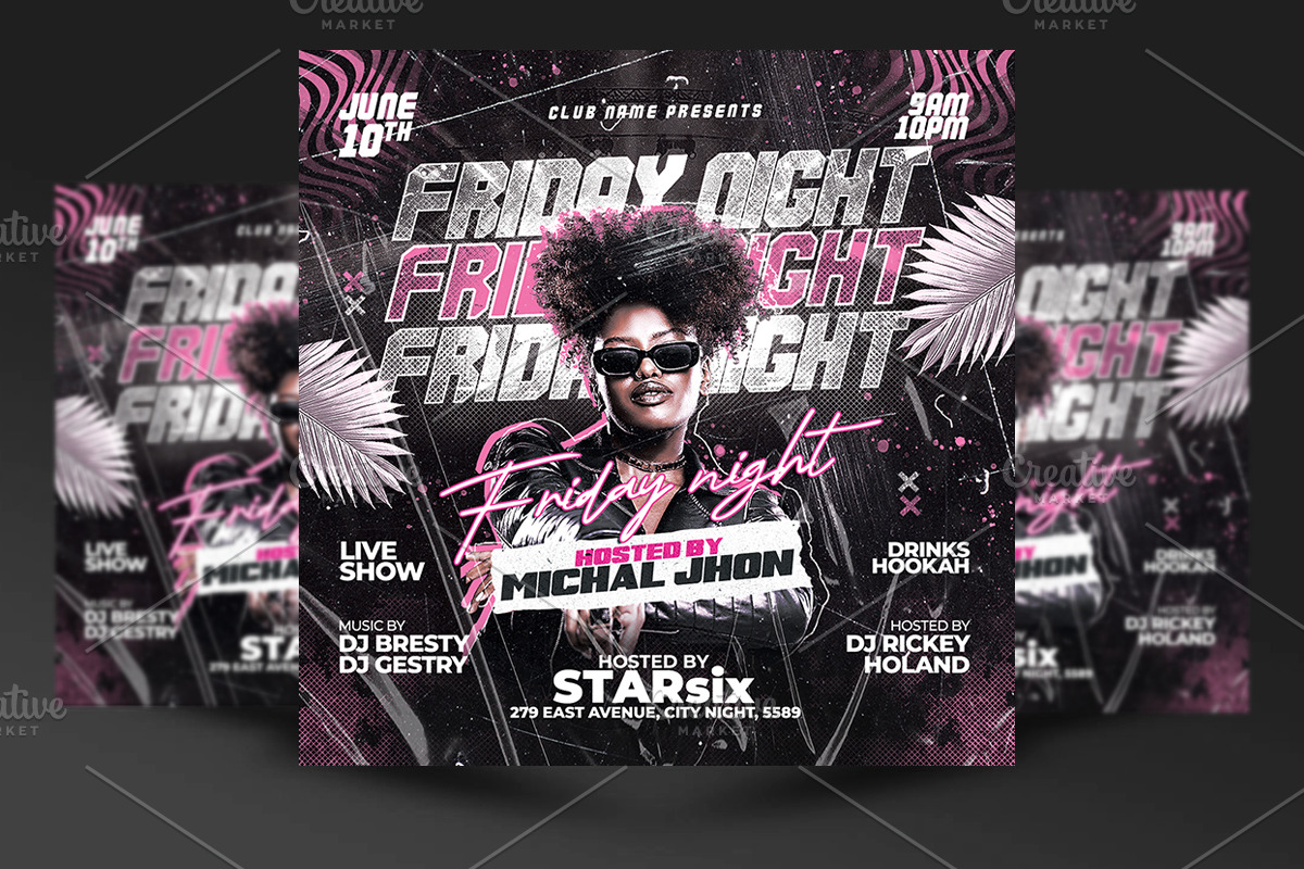 Night Club Flyer Template
