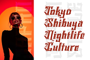Katsuha - Japanese Font Style, a Font by madeDeduk (Thumbnail 5 of 10)