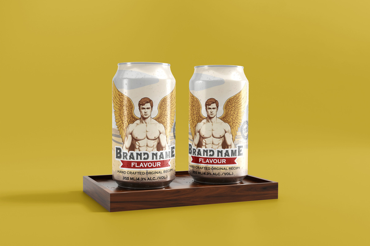 Customizable Beer Can label design, a Templates & Theme by FOXSTUDIO001 (Photo 3 of 5)