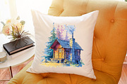 Rustic Boho Christmas Clipart, an Illustration by Sublimation Artist (Thumbnail 6 of 6)