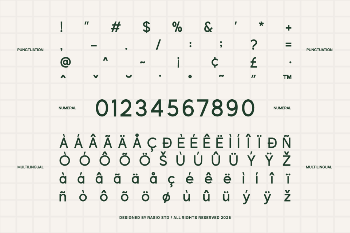 Mora Flore Floral Sans Serif Font, a Sans Serif Font by Rasio Studio (Photo 7 of 10)