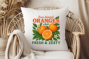 Sunkissed Oranges Club Fresh & Zesty, an Illustration by Libby Wishes (Thumbnail 4 of 6)