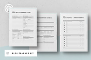 Ultimate Blog Planner Kit, a Stationery Template by Egotype (Thumbnail 5 of 12)