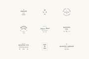 Maison Minimal Logo Kit Ai Eps Psd, a Branding & Logo Template by Feel This (Thumbnail 8 of 13)