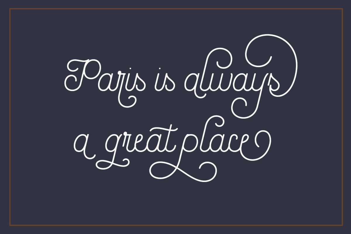 Ariana Script, a Script Font by Zane Studio (Photo 2 of 7)