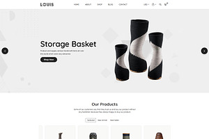 Handmade Shopify Theme Louis