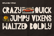 Edge Blocks - Textured Display, a Font by Indotype Foundry (Thumbnail 9 of 10)