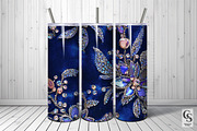 Iridescent Floral Sequin Embroidery, a Pattern Graphic by Creative Store (Thumbnail 5 of 5)