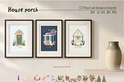 House-Porch, a Seasonal Illustration by Collection by VY (Thumbnail 3 of 7)