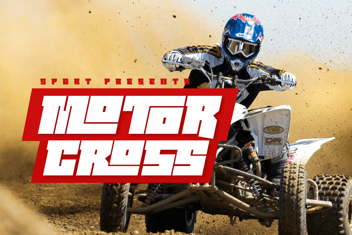 AMOONK – Sport Racing Font, a Font by productype1 (Photo 8 of 13)