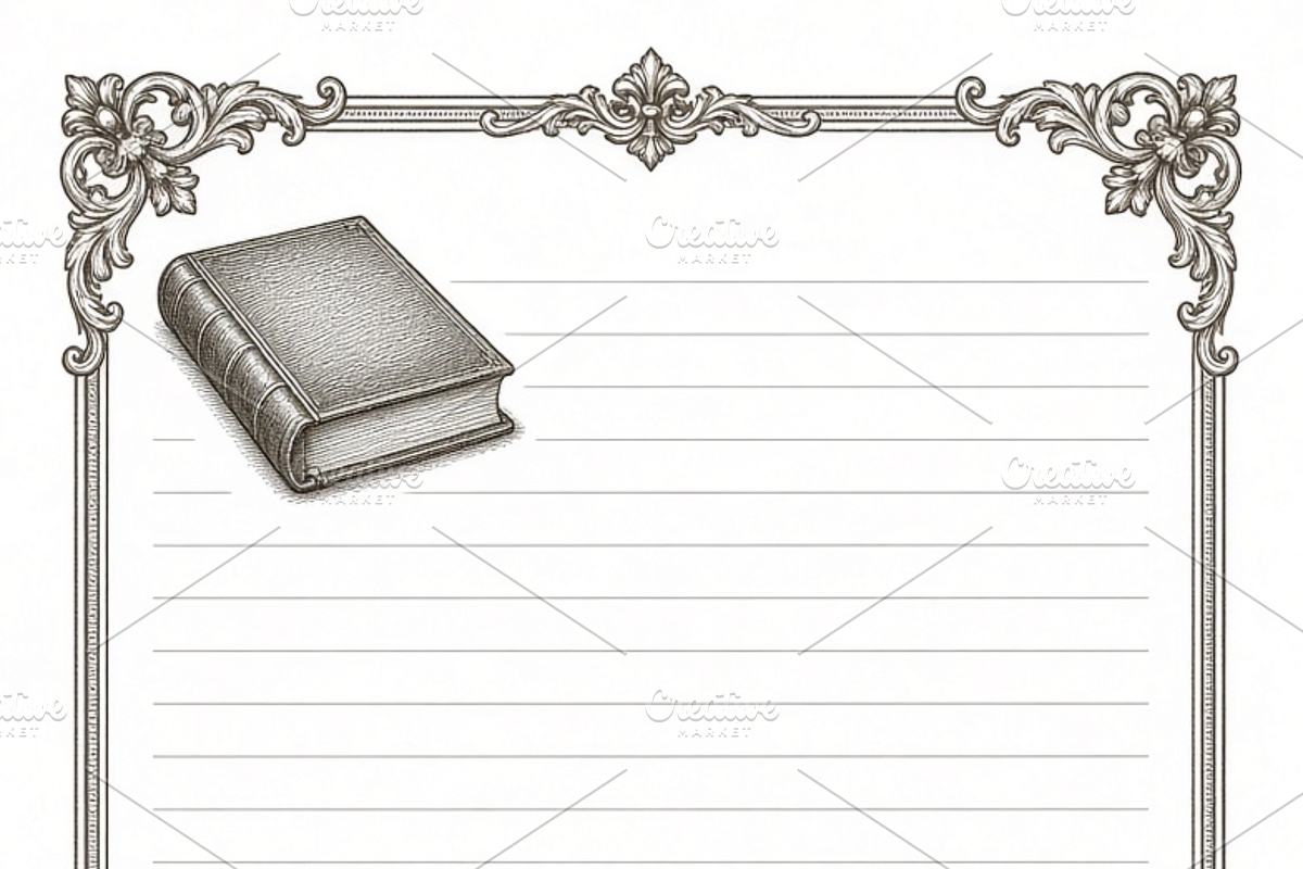 ETARA Secret Library Journal Kit, an Object Graphic by ETARA by Mea Hau (Photo 40 of 83)