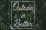 Wanderlust - Dry brush font, a Symbol Font by Andrea De Oliveira (Thumbnail 5 of 7)