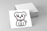 11 Cute Puppy Dog Character Doodle, an Animal Illustration by jongcreative (Thumbnail 5 of 6)