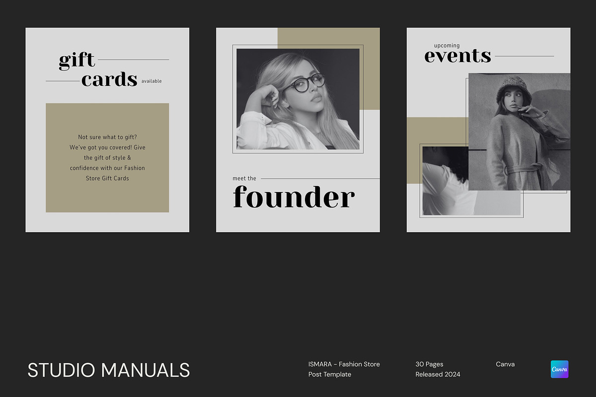 ISMARA – Fashion Store Post Template, a Social Media Template by Studio Manuals (Photo 6 of 8)