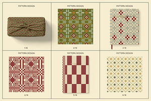 Geometric Christmas Patterns