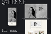 Minimal | Showit Website Template, a Websites & App Template by Studio Leelou (Thumbnail 1 of 13)