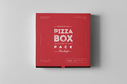 25 Pizza Box Mock-up, a Packaging Mockup by Yogurt86 (Thumbnail 6 of 9)