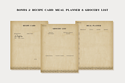 Vintage Recipe Template Canva, a Templates & Theme by OrganizationOasisRo (Thumbnail 5 of 10)