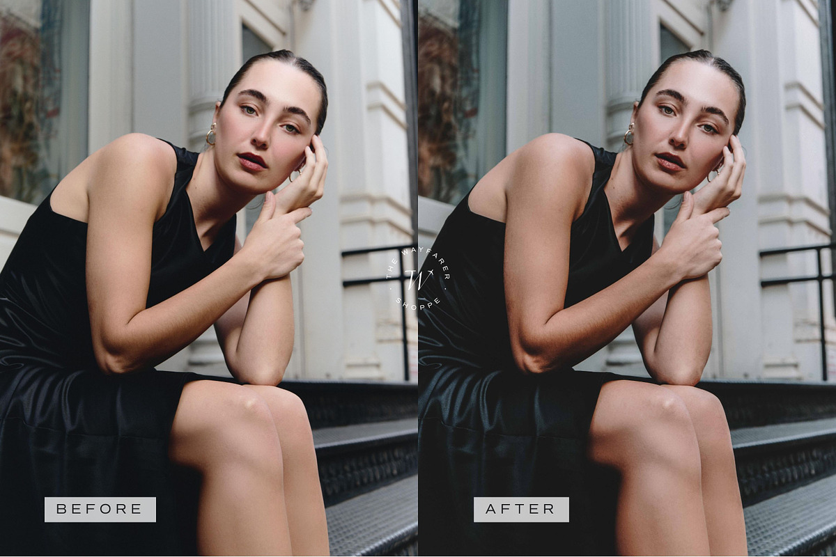 5 Blogger LR Presets + Video LUTs, a Preset Add-On by TheWayfarerShoppe (Photo 12 of 17)
