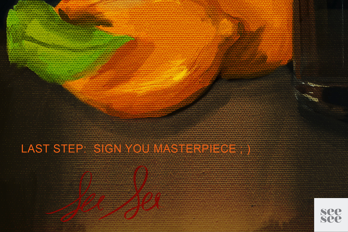 Procreate Oil Brush Set + Texture preview 7
