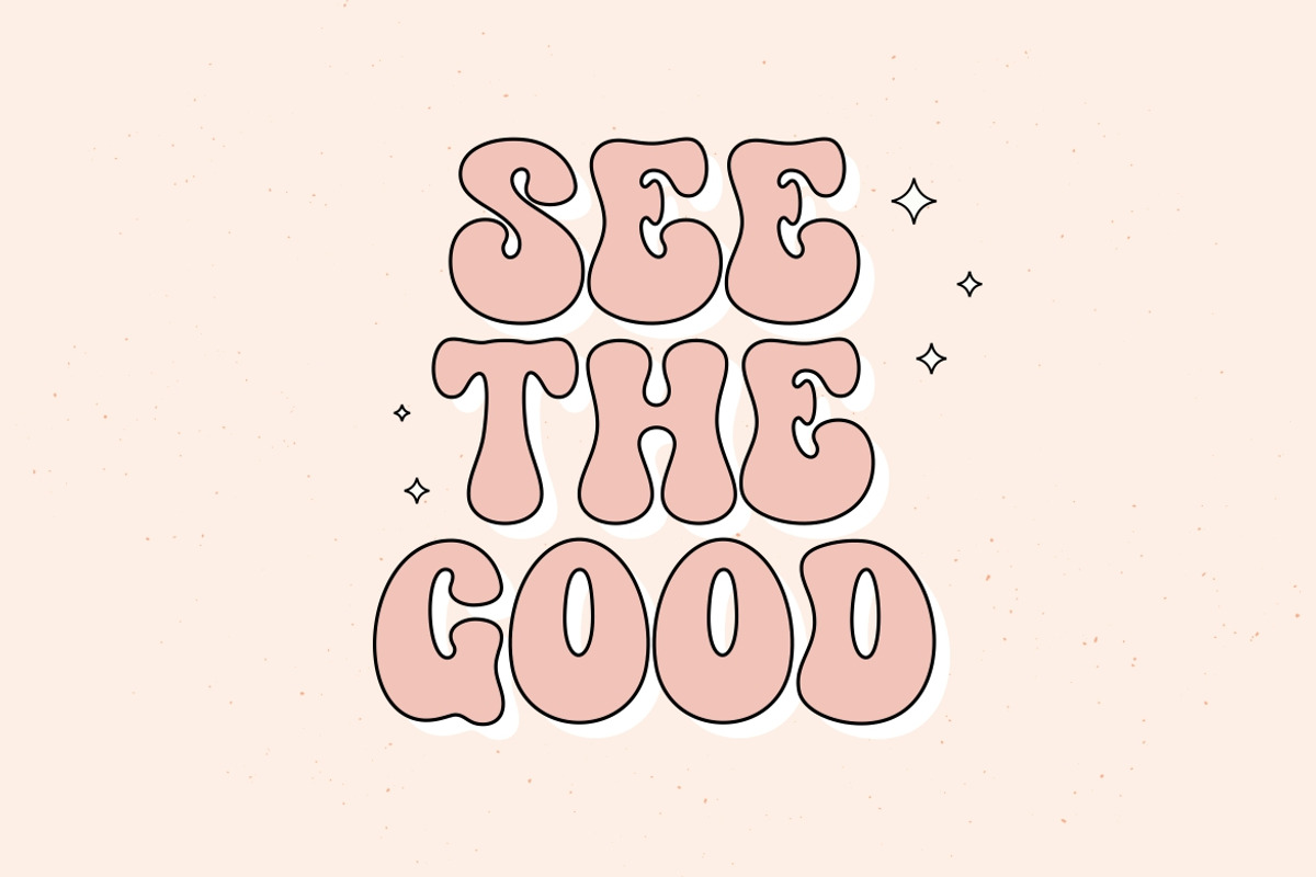 Super Vibes - Retro Groovy Style, a Font by HansCo Studio (Photo 8 of 11)