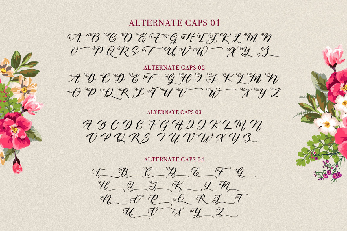 Husna Script, a Script Font by JROH Creative (Photo 13 of 13)