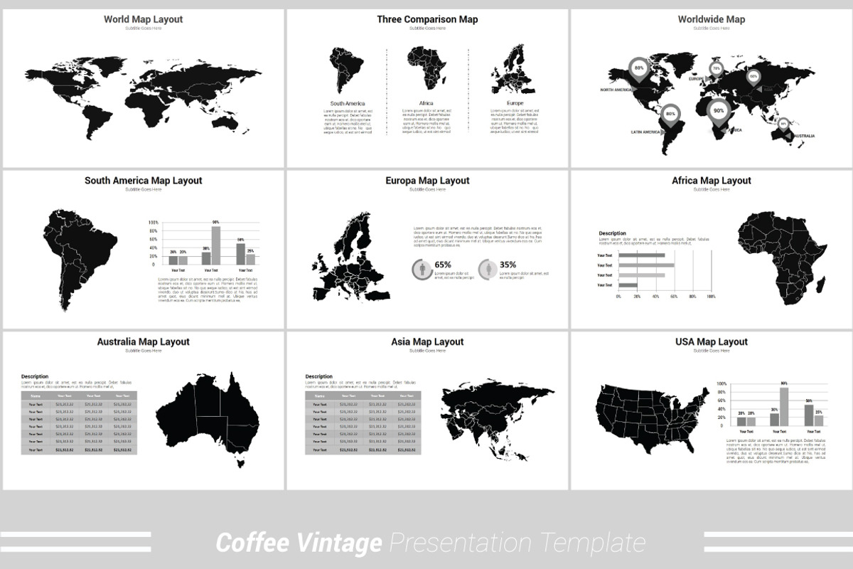 Coffee Vintage MNML Keynote Template, a Presentation Template by Presentation Official (Photo 12 of 13)