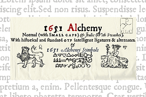 1651 Alchemy Set